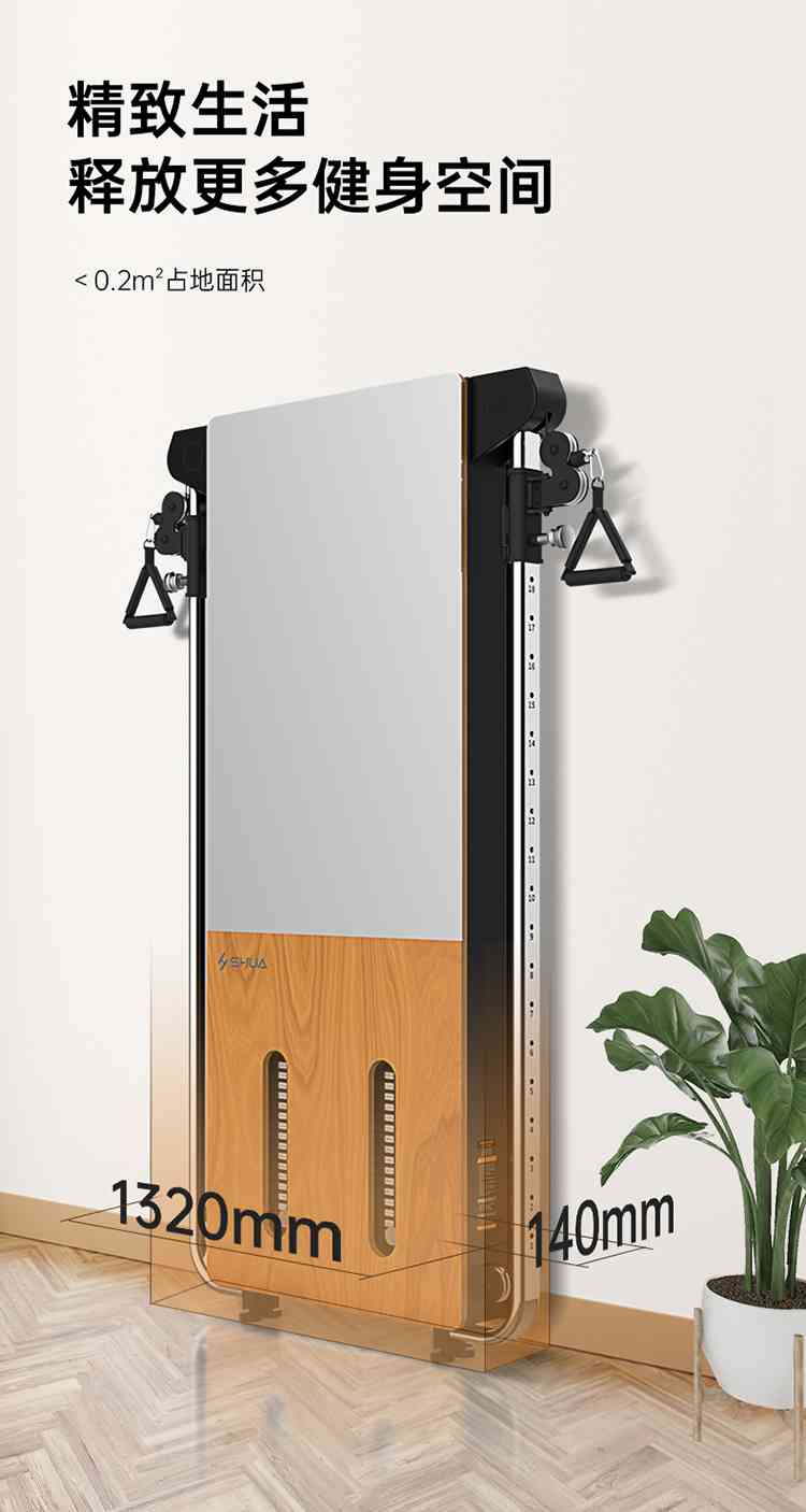 SH-G699 壁挂式拉绳训练器-广西KS体育直播体育健身器材有限公司